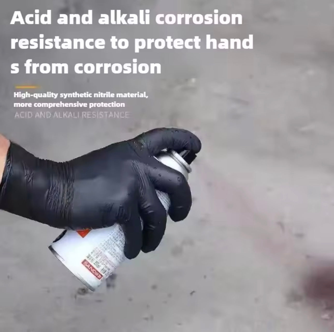 10x M izmēra nitrila ūdensnecaurlaidīgi cimdi