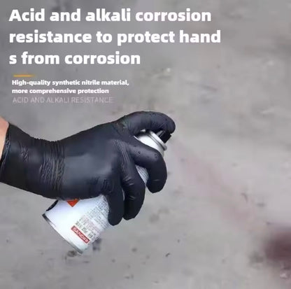 10x M izmēra nitrila ūdensnecaurlaidīgi cimdi