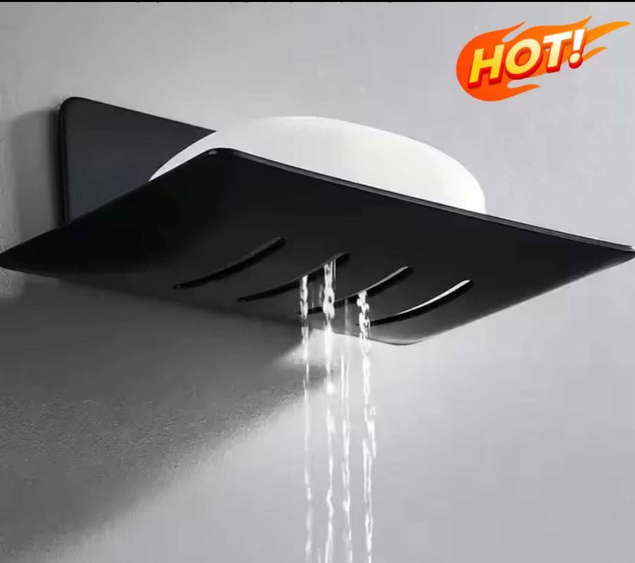 Pie sienas stiprināms ziepju turētājs