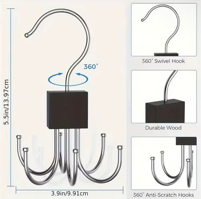 360° rotējošs jostas pakaramais