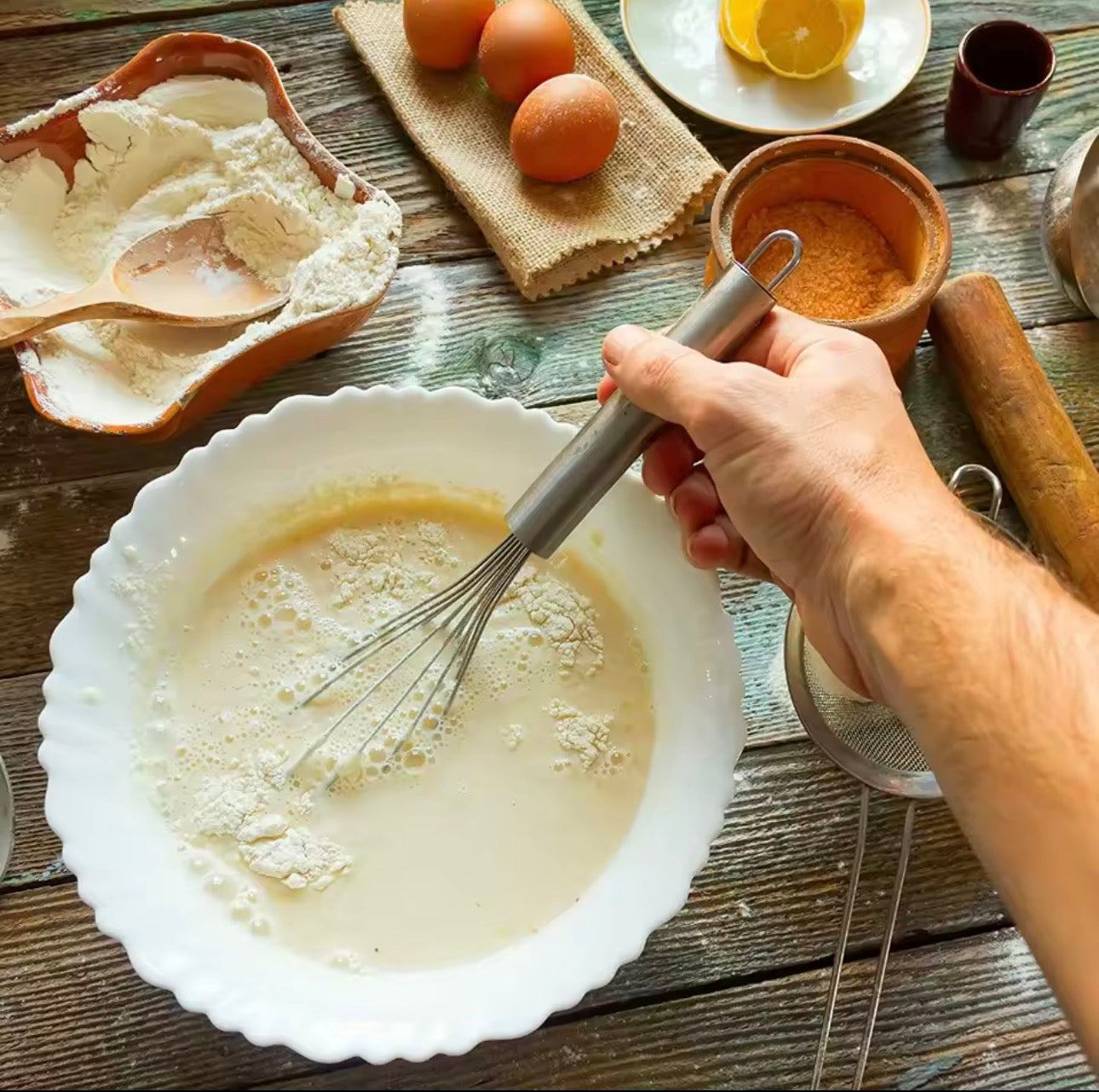 Stainless Steel Egg Whisk