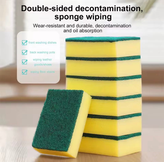 10 virtuves trauku mazgāšanas mīkstie sūkļi